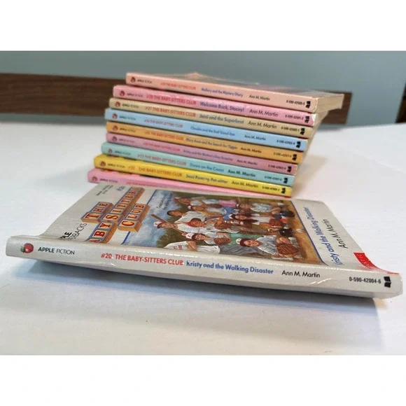 The Baby Sitters Club Book Lot of 10 Books 20-29 Ann M Martin Vintage 80's 90's - Picture 8 of 10